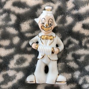 Porcelain Clown Figurine